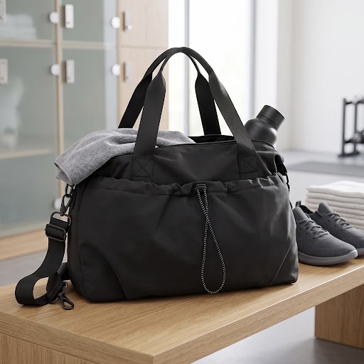 Wet and Dry Gym Duffel Bag with Adjustable Strap