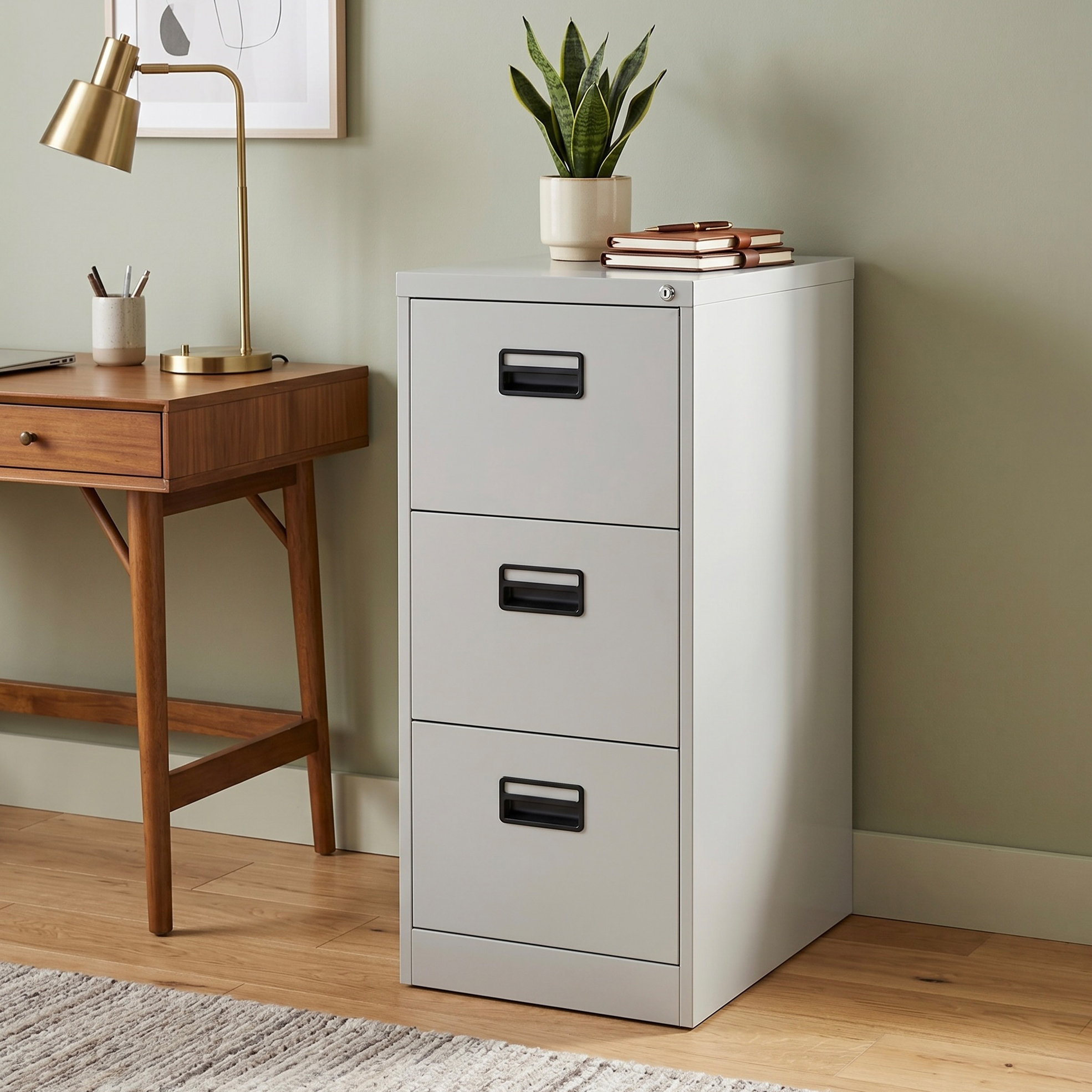 3-Drawer Steel Storage Cabinet