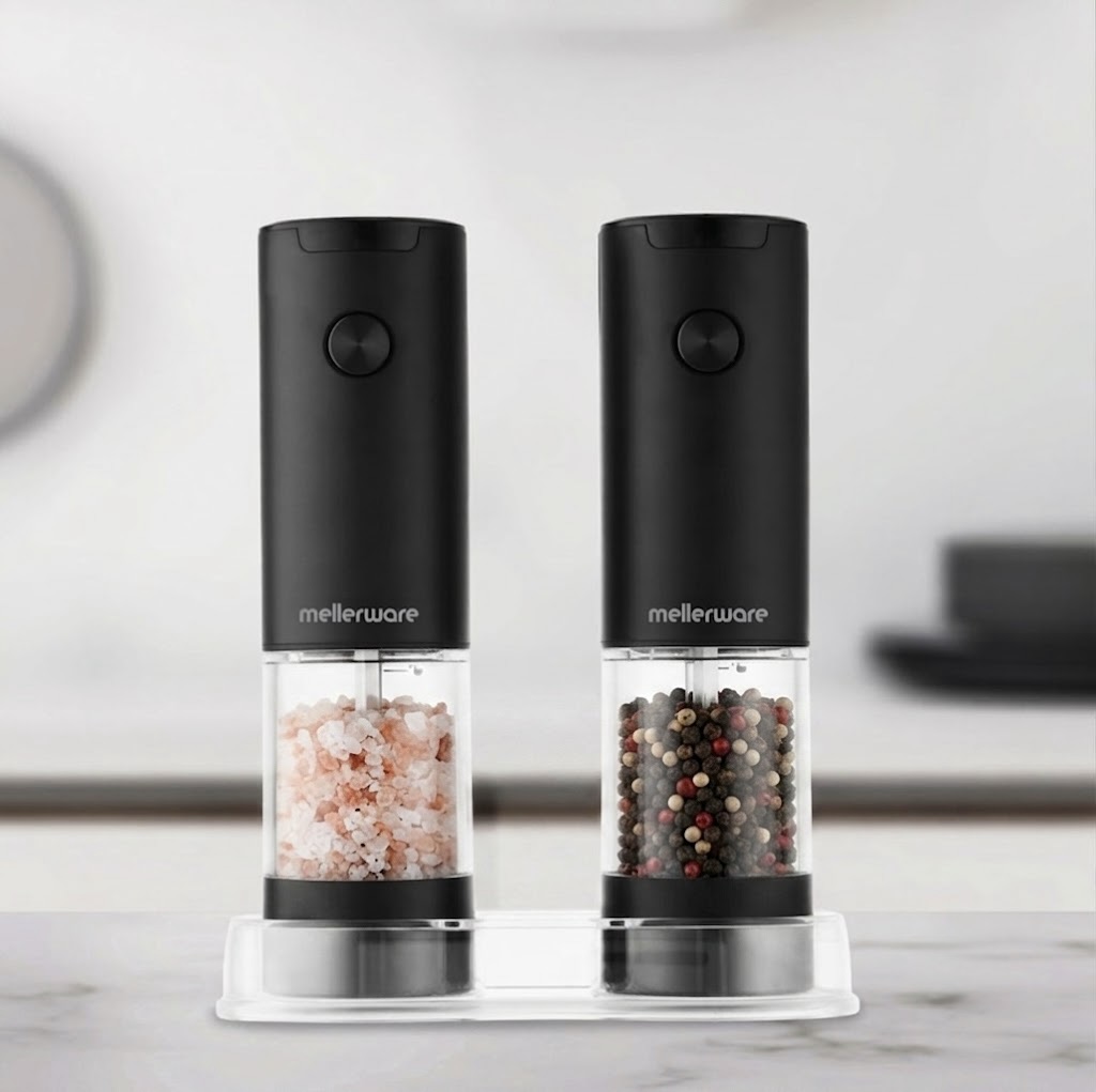 Automatic Salt and Pepper Grinder Set (Model: 26005)