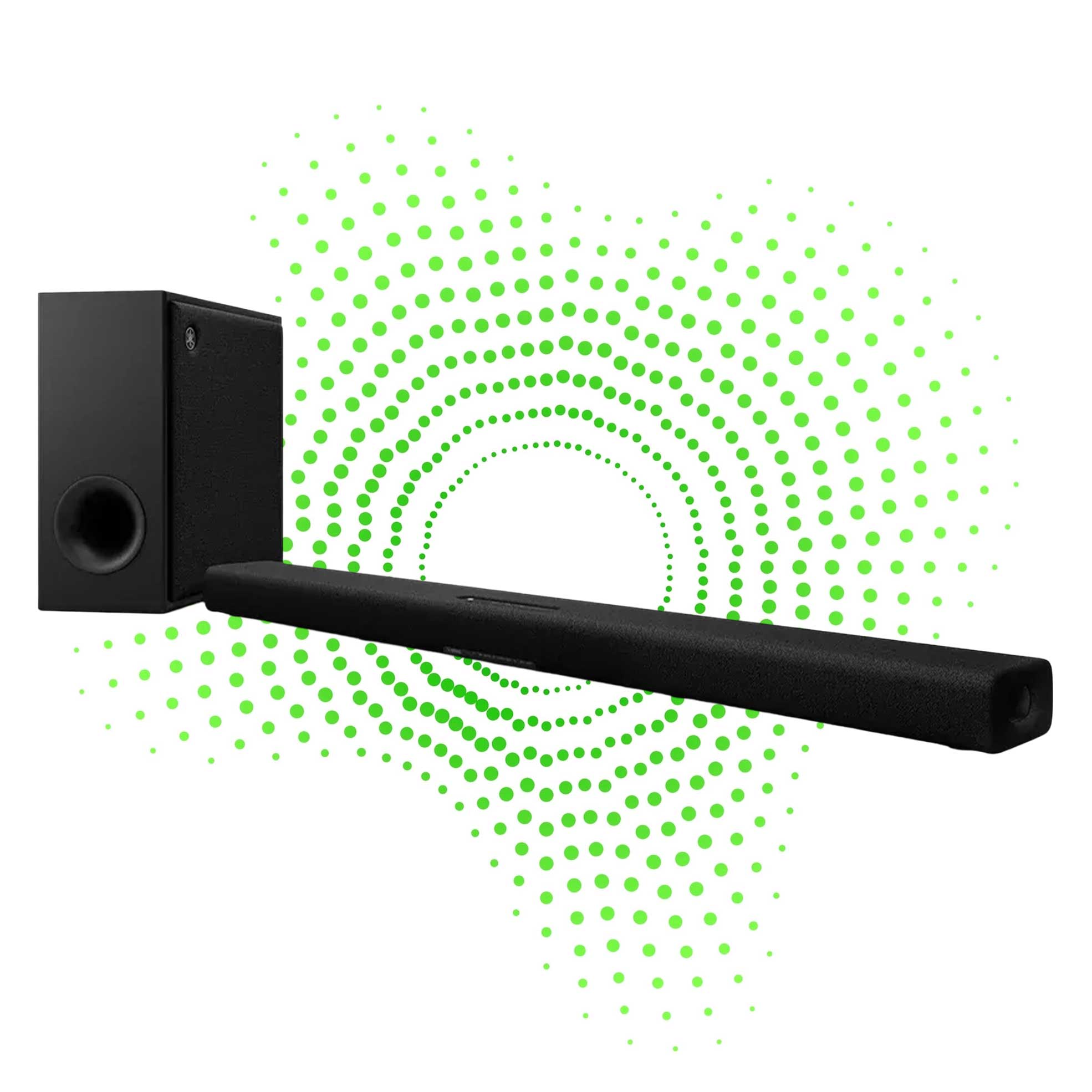 280W True X Bar 50A Soundbar with Wireless Subwoofer Black (Model: SR-X50A)