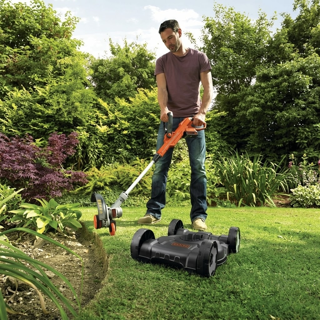 18V Lithium-ion 3-In-1 Strimmer Grass Trimmer (Model: STC1820CM-QW)