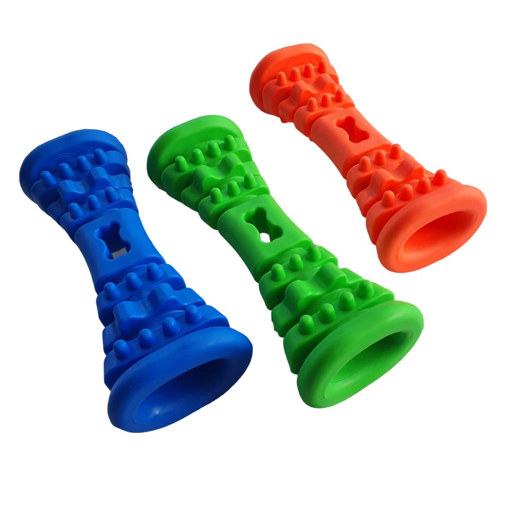 2x Tough Tube Treat Toys