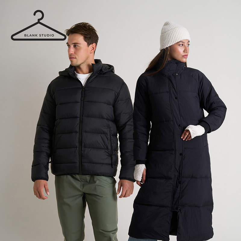 Men's or Ladies Padded Puffer Jacket