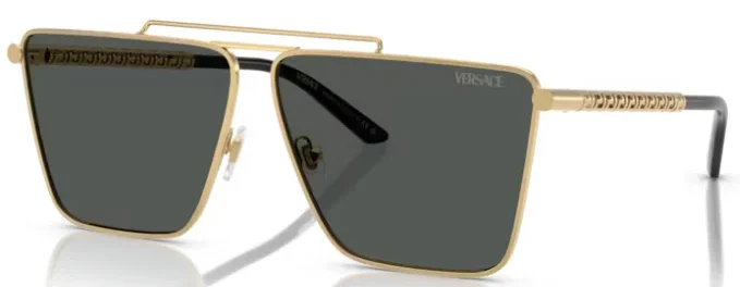 Ladies Gold Designer Sunglasses