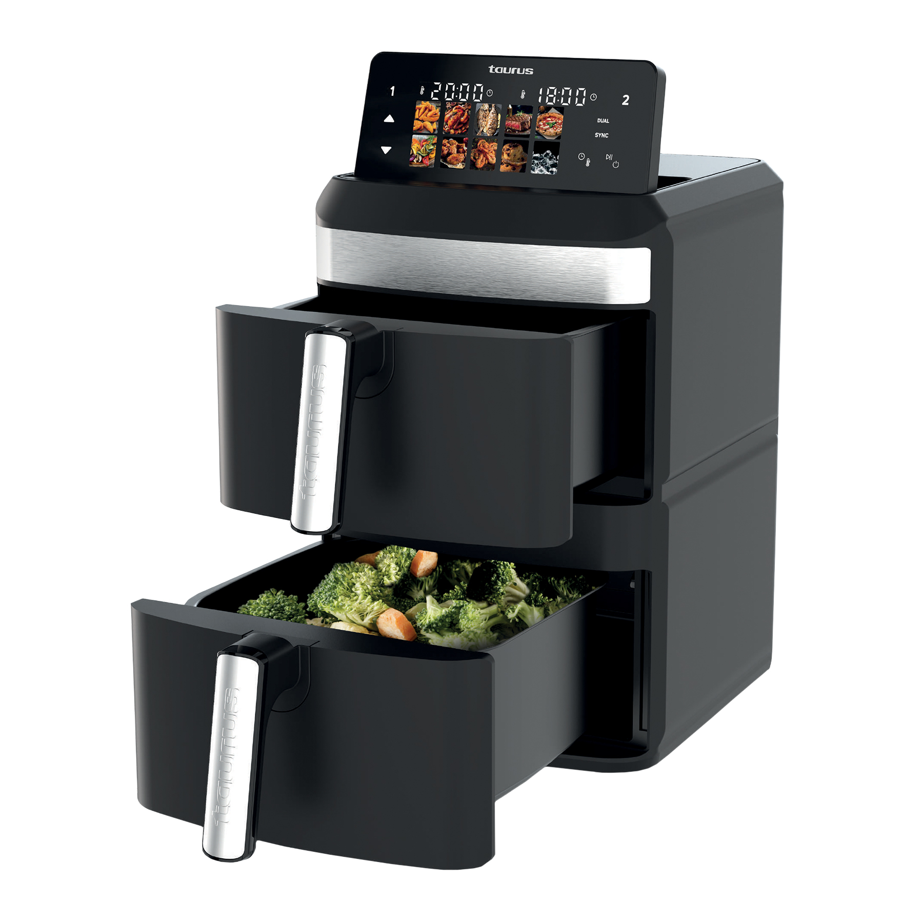 2800W Dual Stack Digital Air Fryer (Model: 973002000)