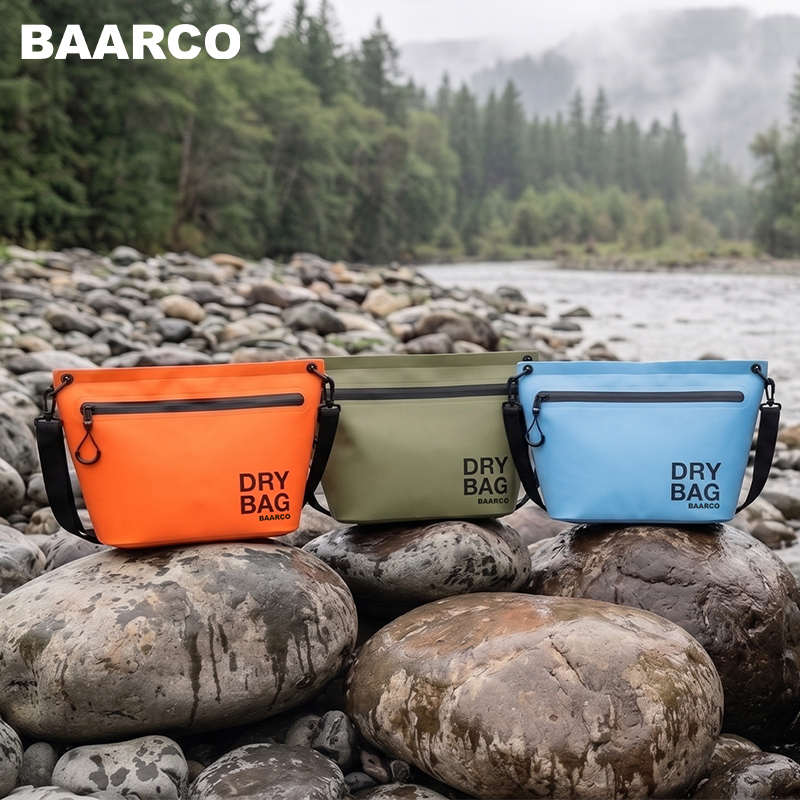 Water-Resistant Dry Bag Pouch with Adjustable Strap