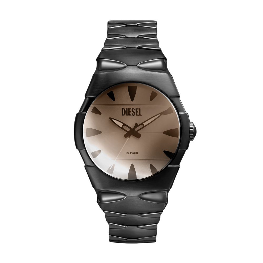 Men's D-Sruptor Black Stainless Steel Watch