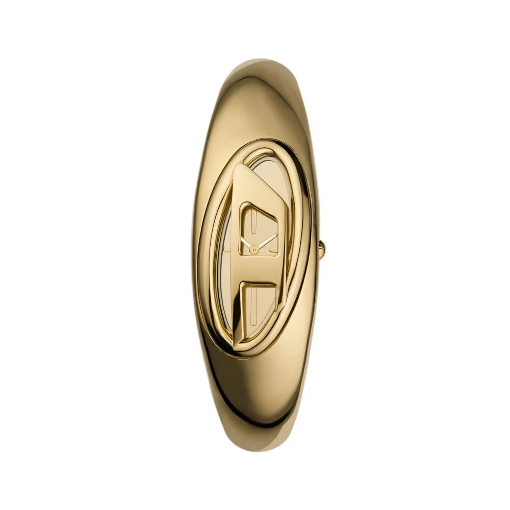 Ladies Wonder-D Two-Hand Gold-Tone Stainless Steel Watch