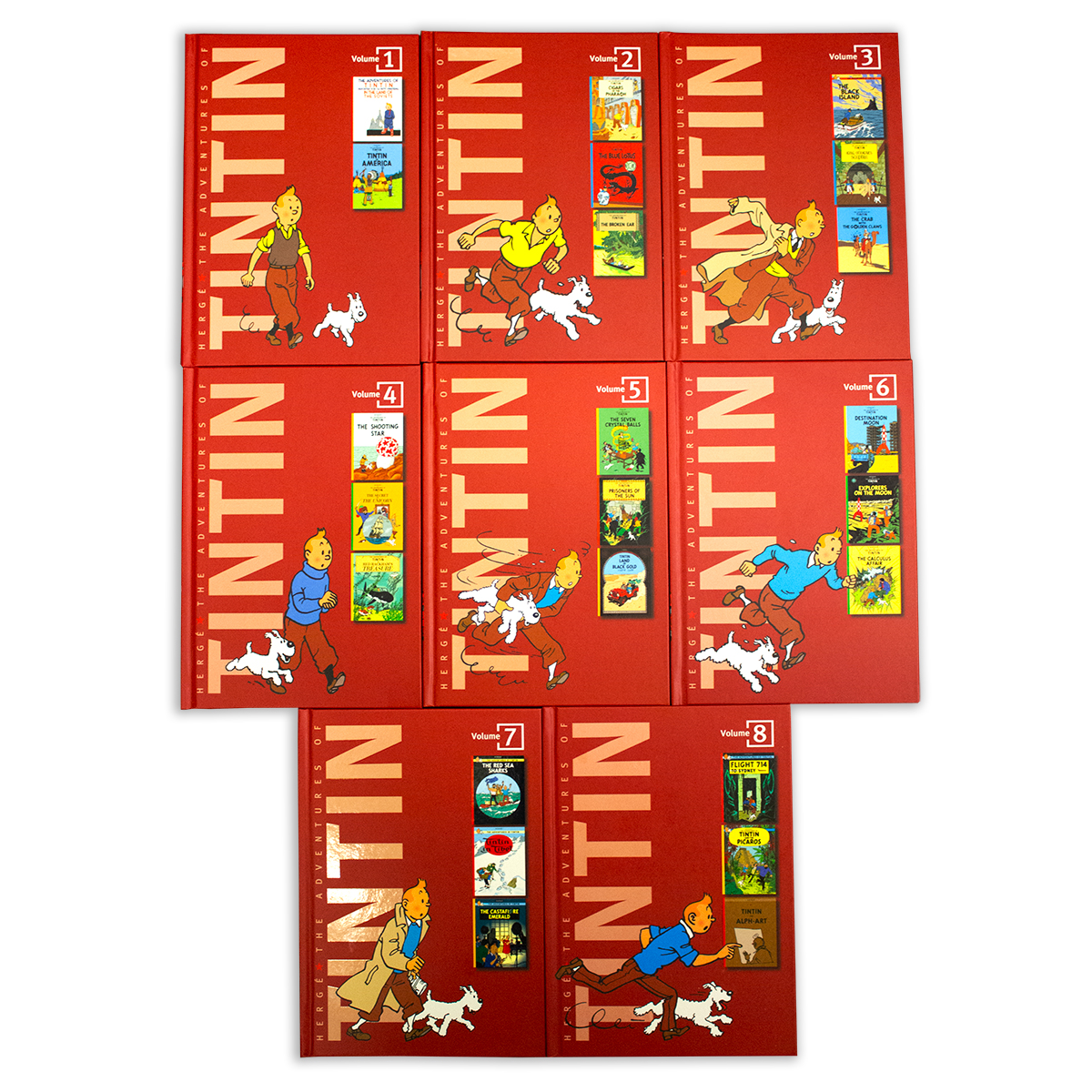 47% off on Tintin Ultimate Hardcover Box Set | OneDayOnly