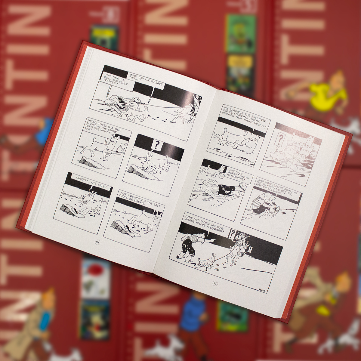 47% off on Tintin Ultimate Hardcover Box Set | OneDayOnly