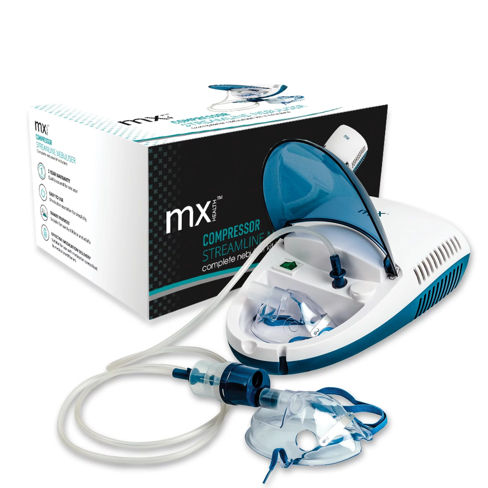Streamline Compressor Nebuliser Kit