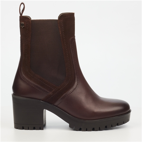 Ladies Genuine Leather Miller Ankle Boots