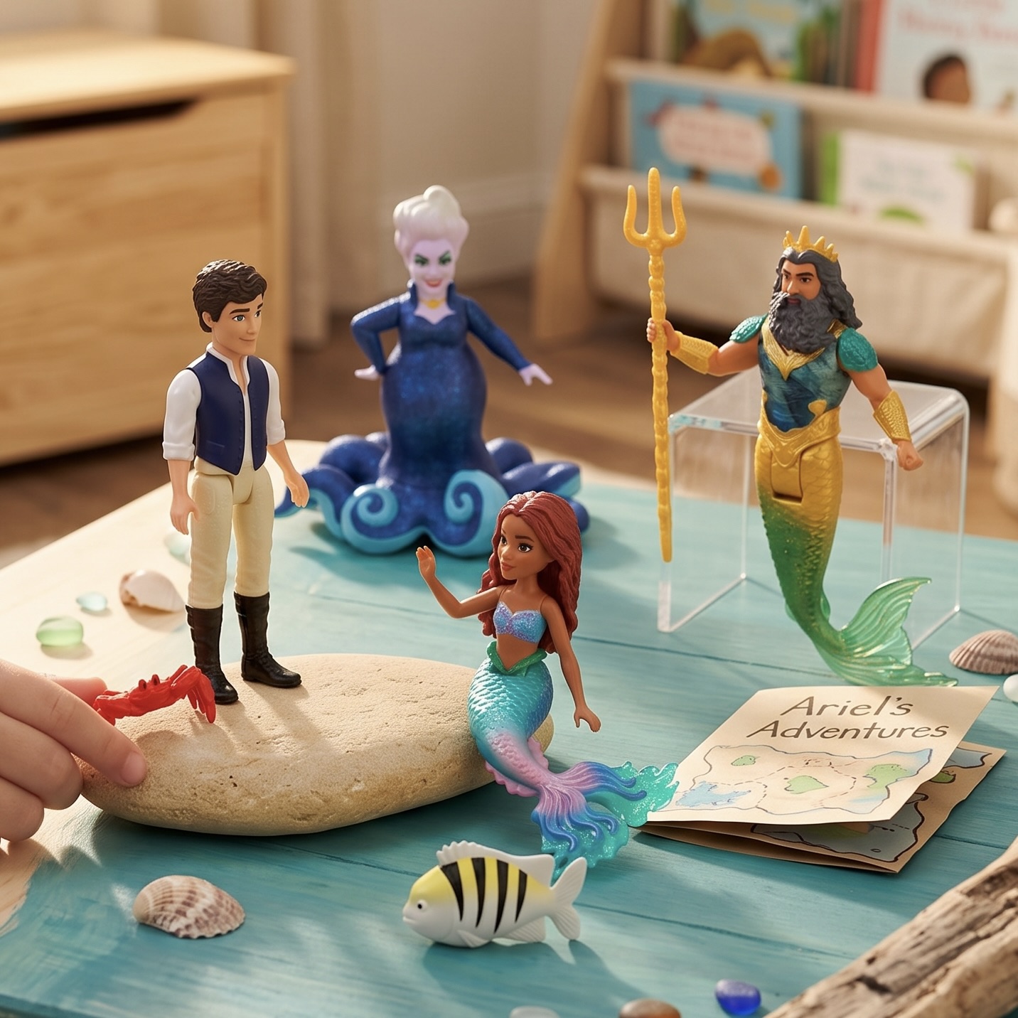 The Little Mermaid Story Figurine Set