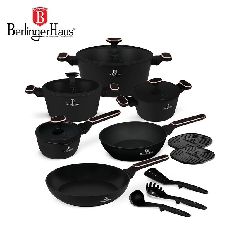 15-Piece Non-Stick Cookware Set