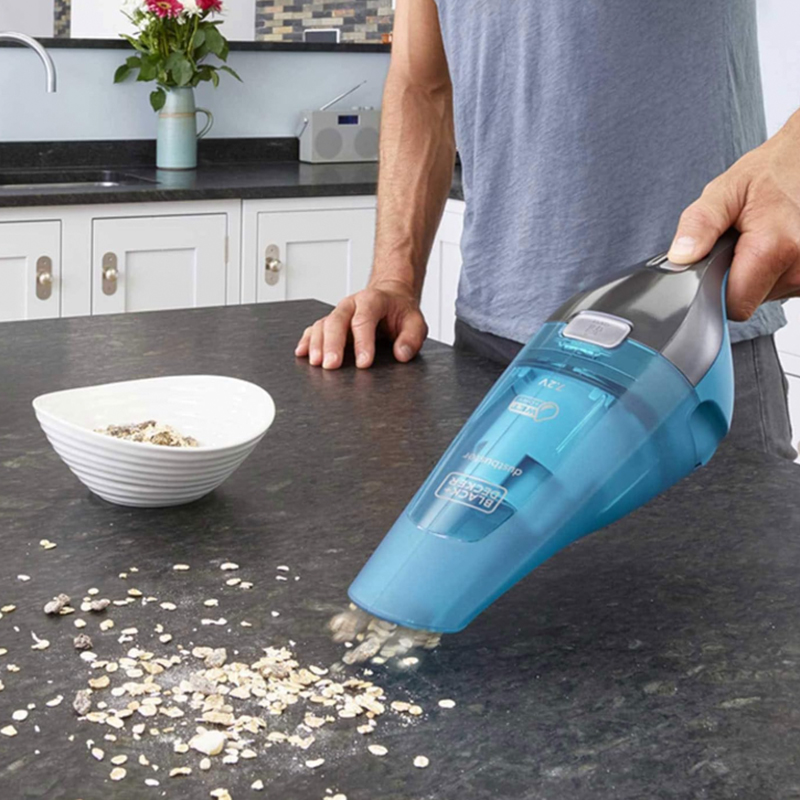 7.2V Wet and Dry Dustbuster Cordless Hand Vacuum with Accessories (Model: WDC215WA-QW)