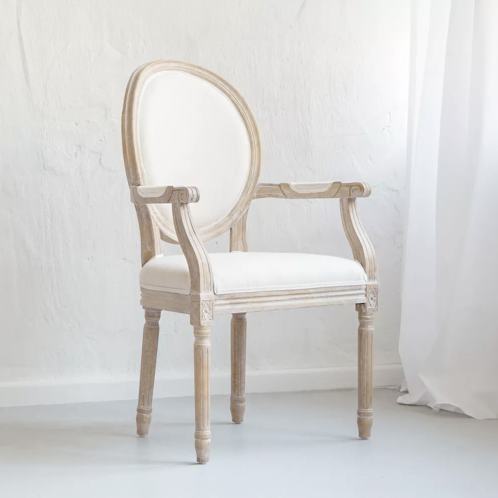 Dining Chair with Armrest