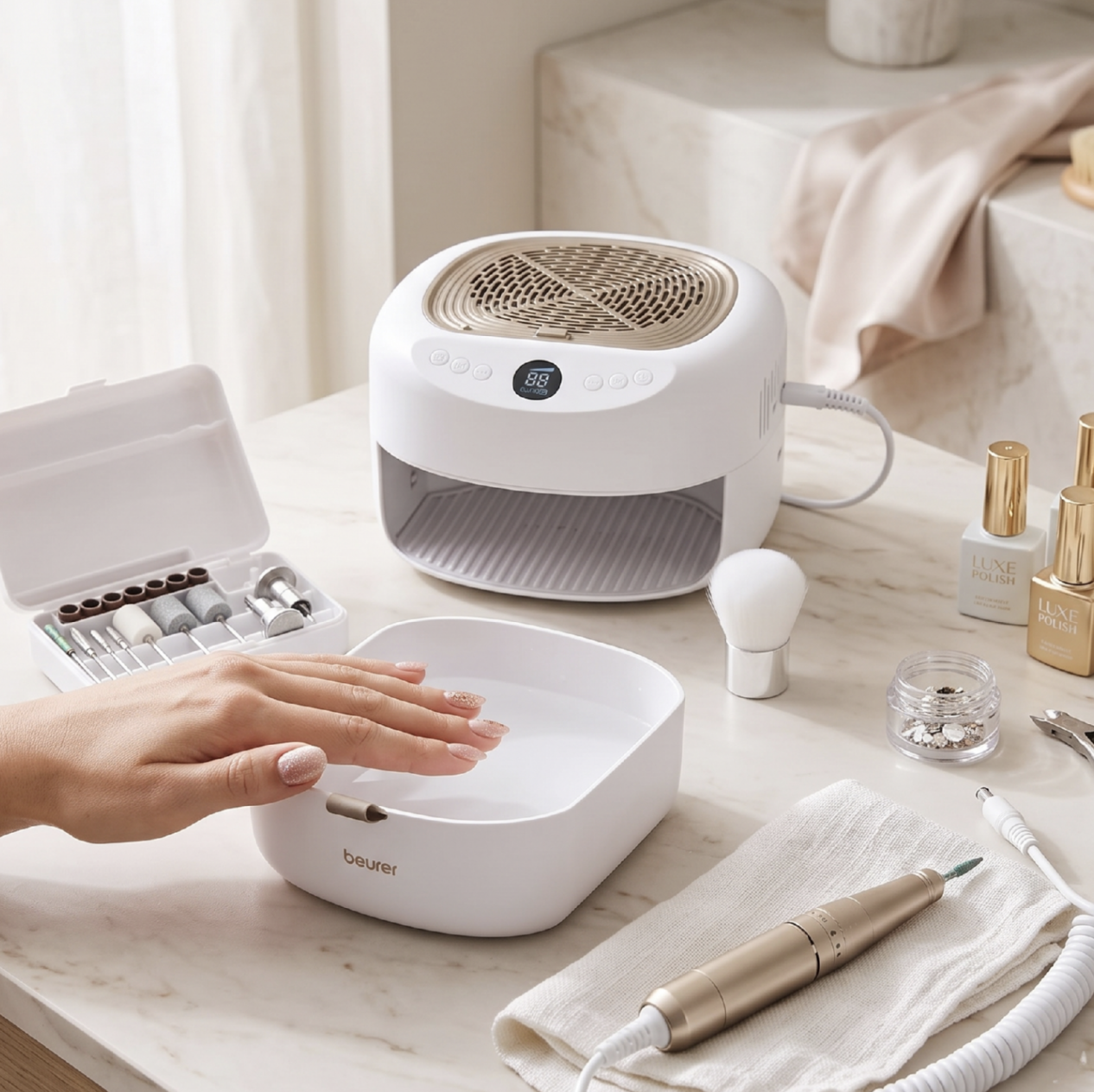 3-in-1 Electric Manicure & Pedicure Set (Model: MP 200)