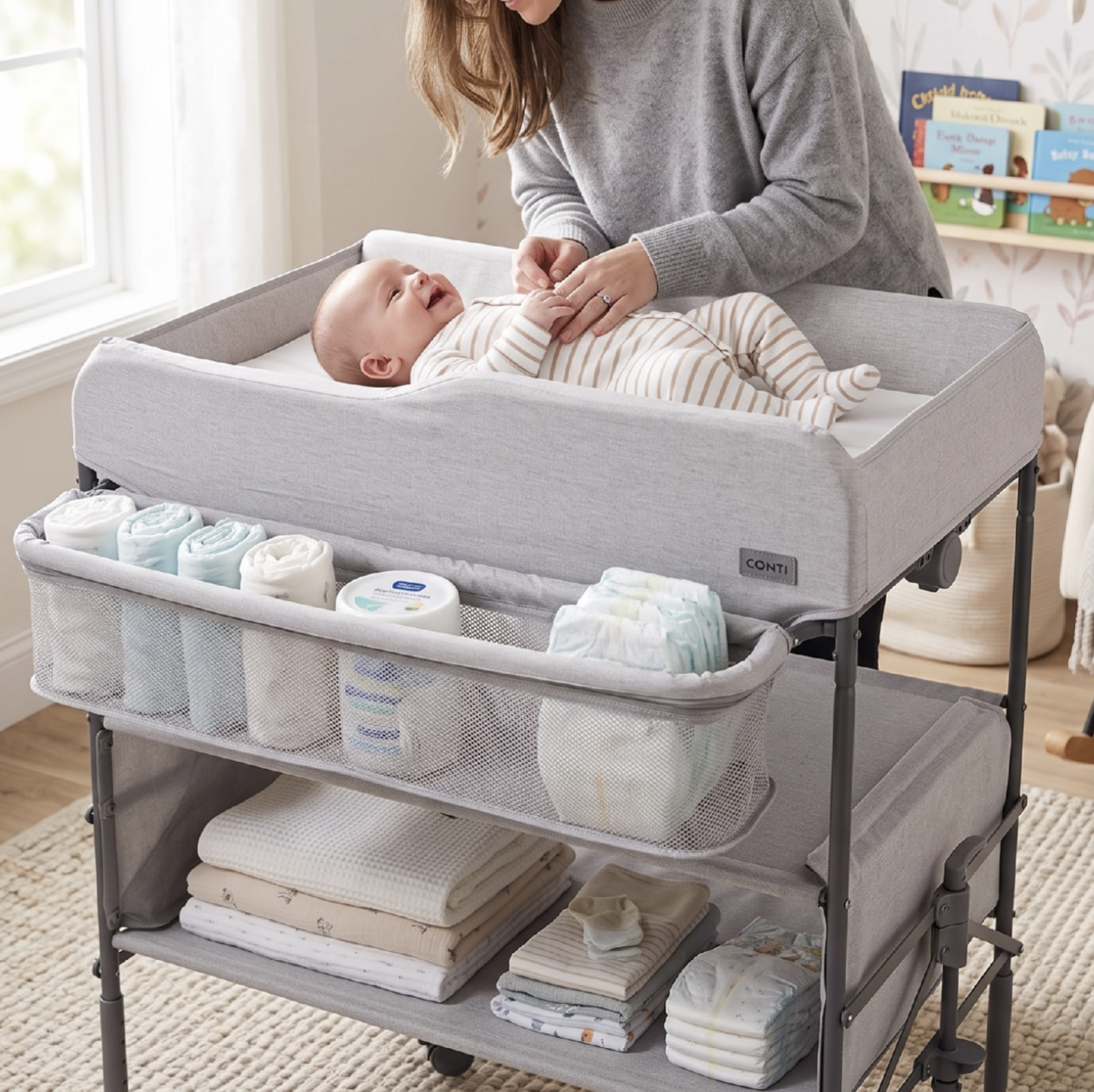 Compact Baby Changing Station