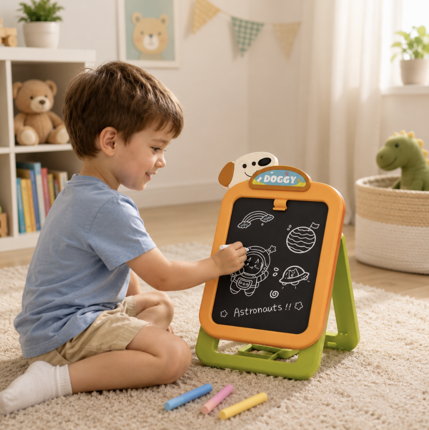 Magnetic Drawing Board with Accessories