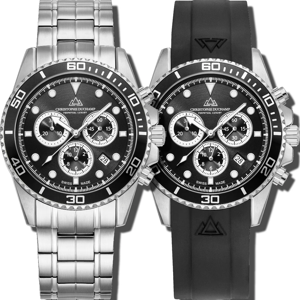 Black & Silver