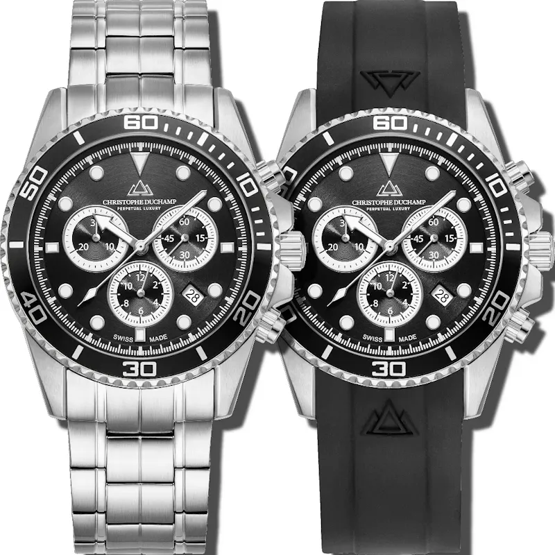 Black & Silver