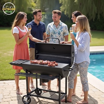 Flamemaster Barrel Braai with PVC Cover