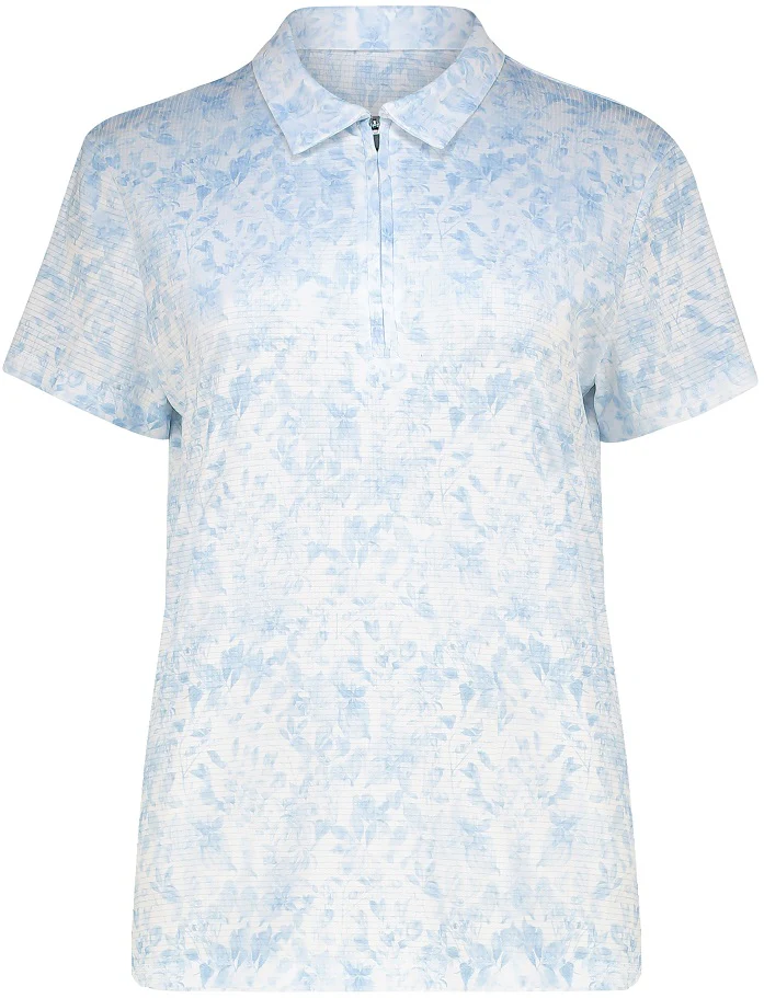 White/Brunnera Blue
