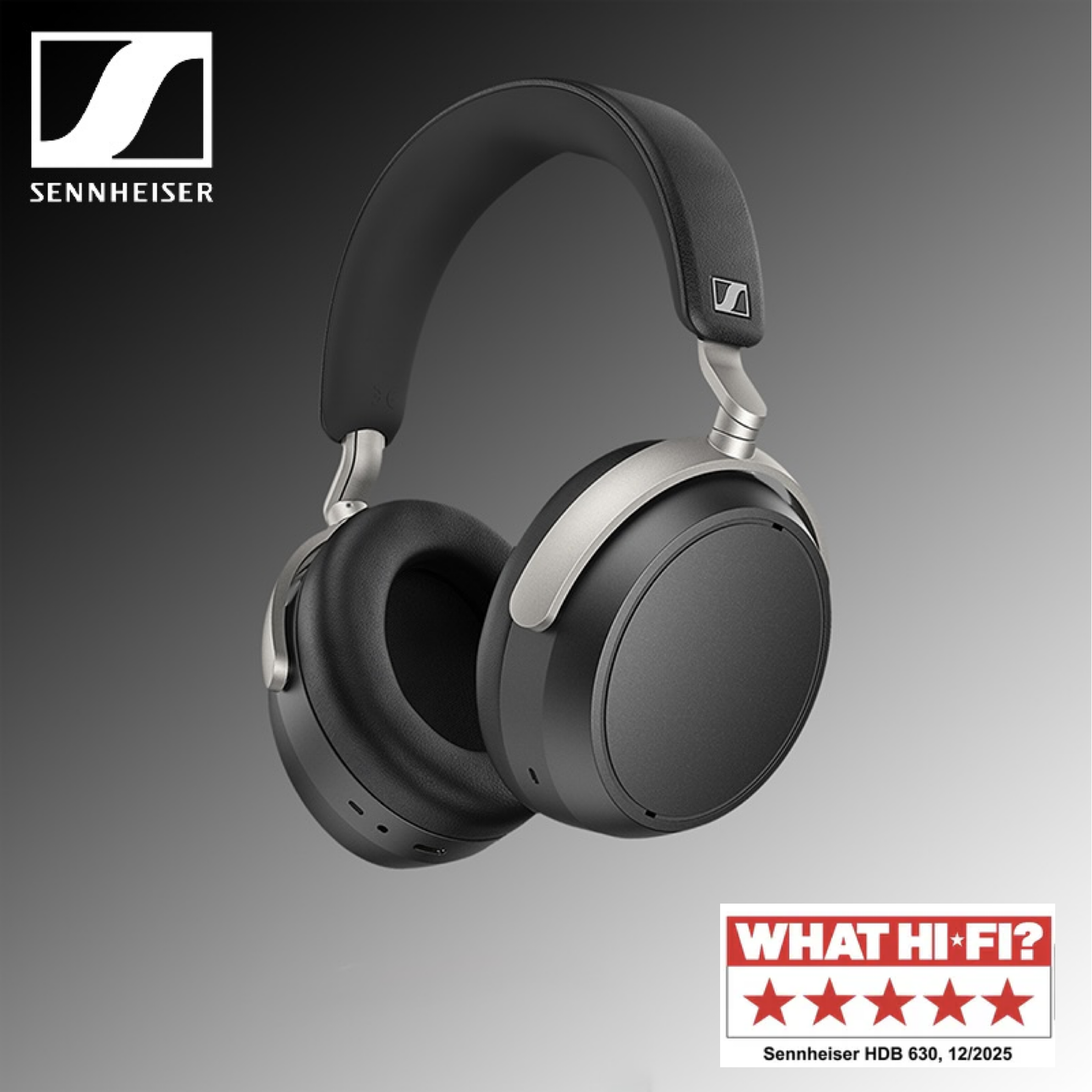 HDB 630 Hi-Resolution Audiophile Quality Bluetooth Headphones