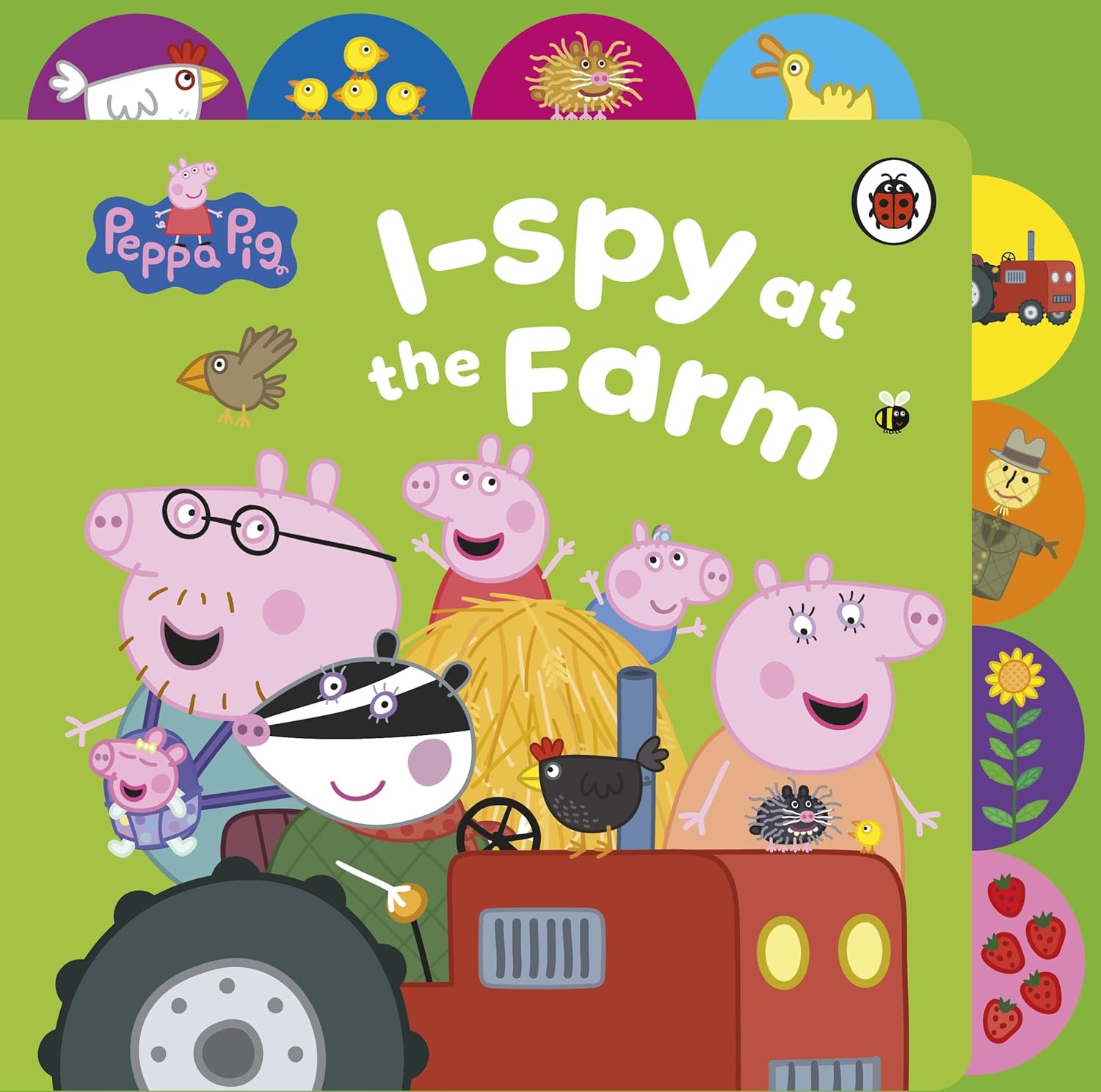 I Spy at the Farm: Tabbed Board Book