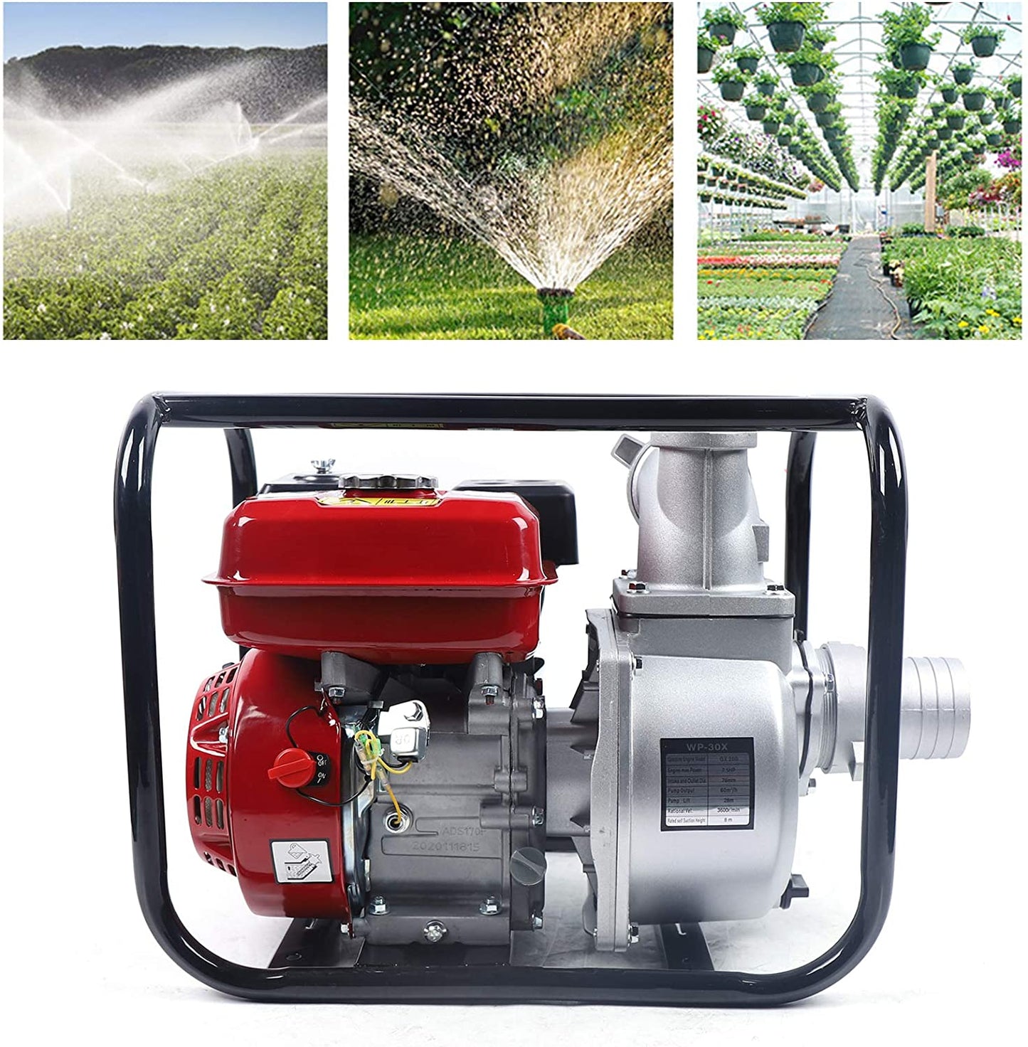 Gasoline-Powered Water Pump