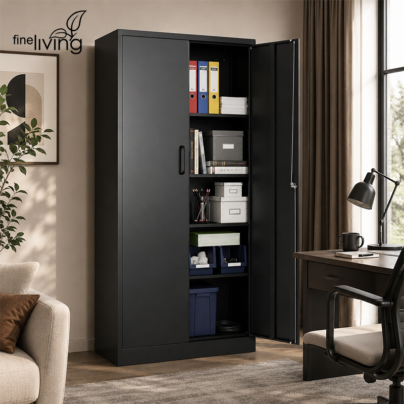 2-Door Metal Storage Cabinet