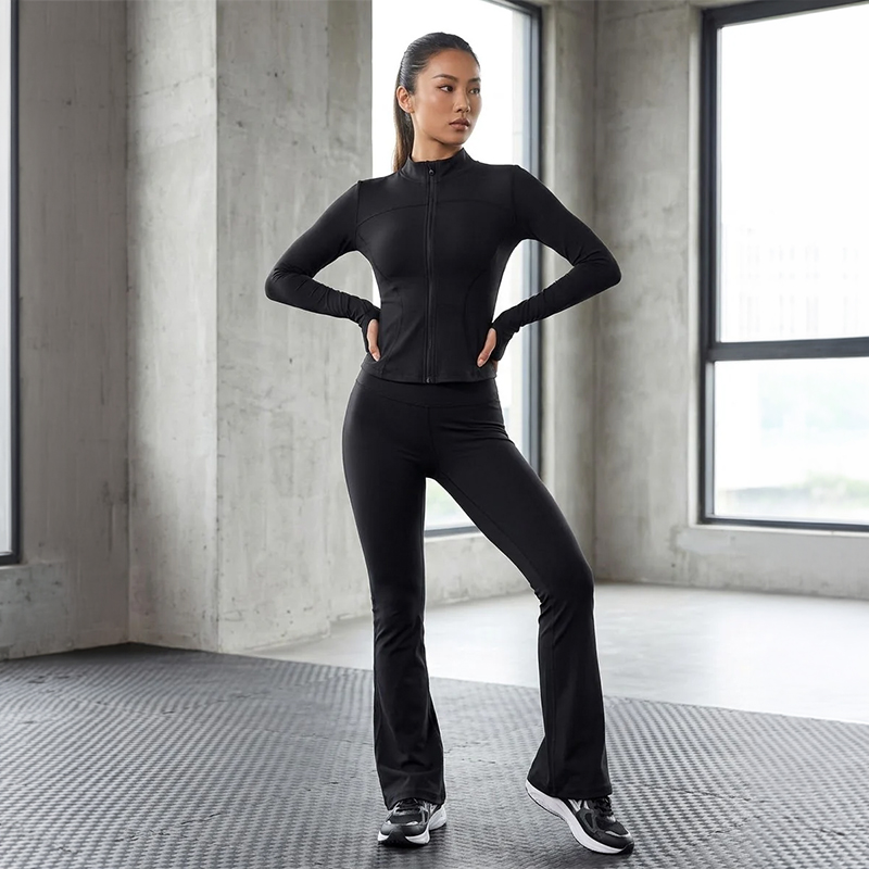 Ladies Long Sleeved Activewear Set
