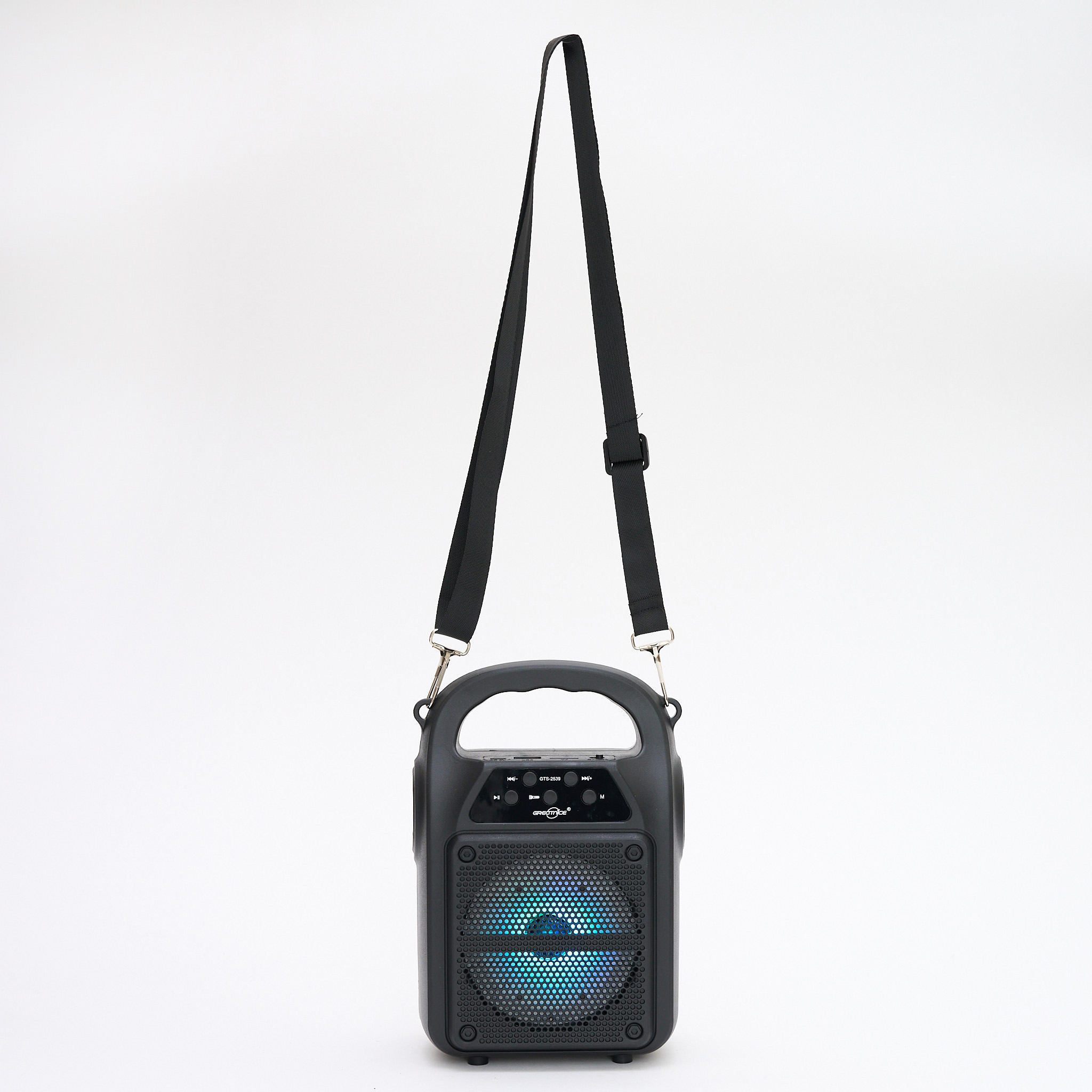 4" Wireless Solar Charging Speaker with Flashlight