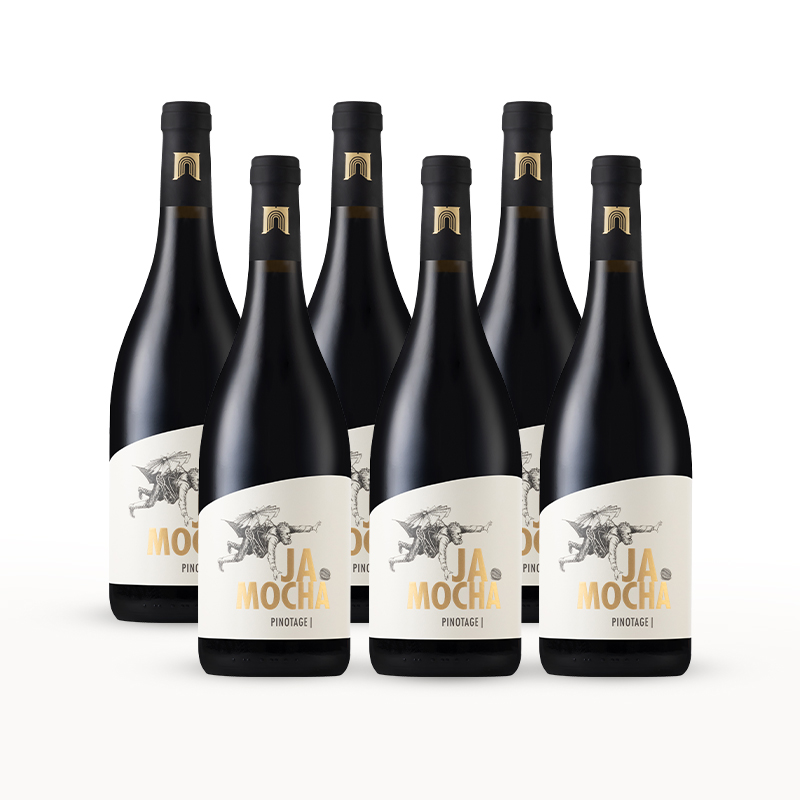 6x Ja Mocha Pinotage