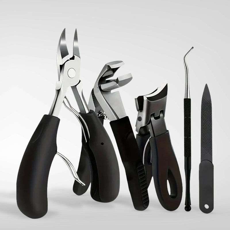 5-Piece Professional Heavy-Duty Nail Clipper Set