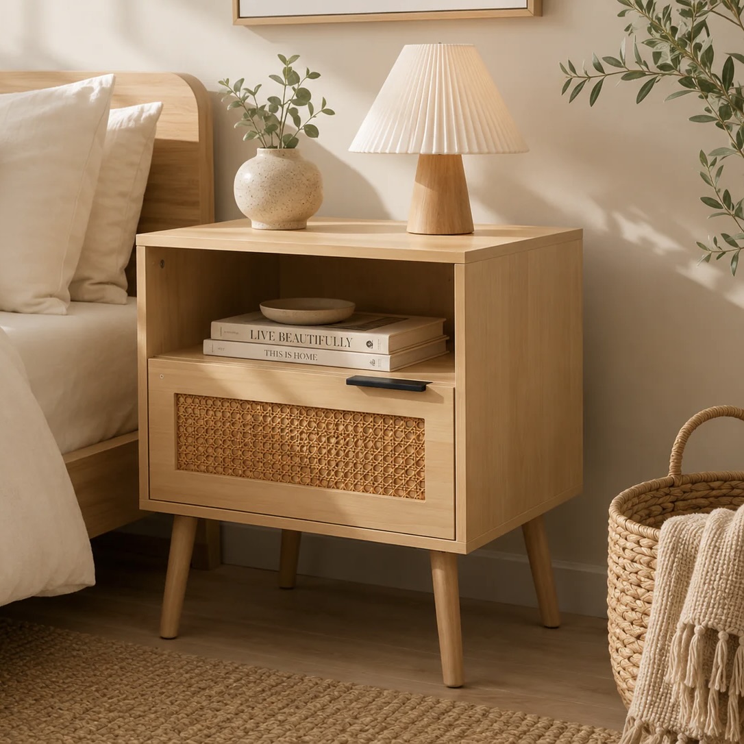 Side Pedestal Table