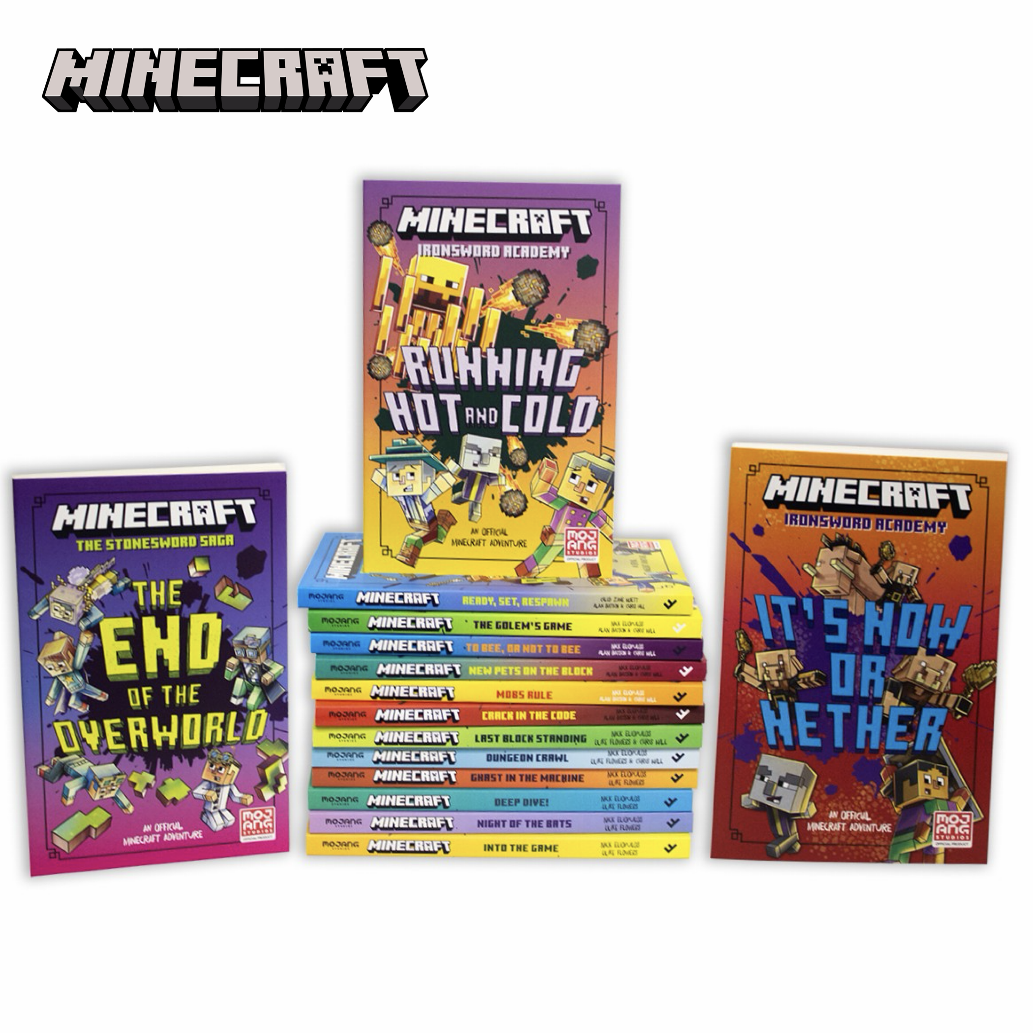 The Minecraft Illustrated Novel Collection (15 Books)