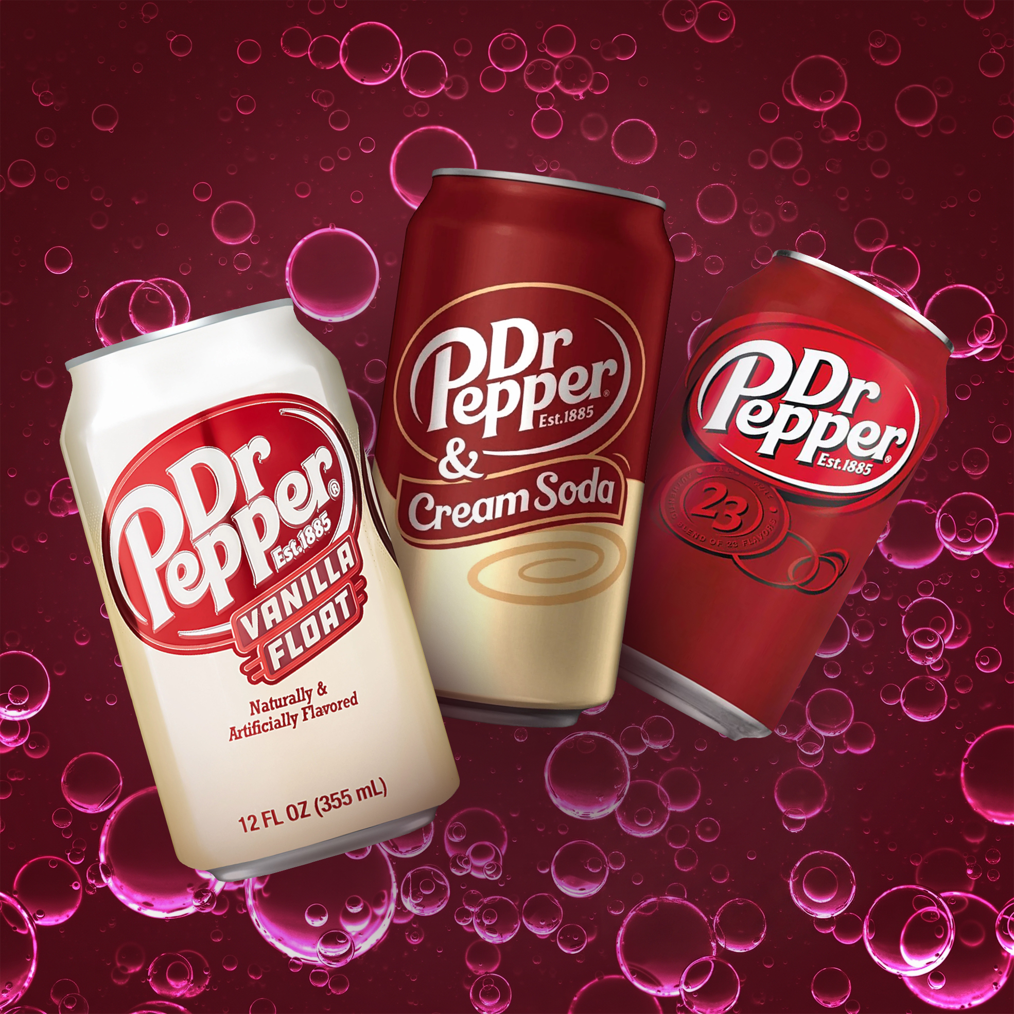 12x 355ml Flavoured Soda Cans