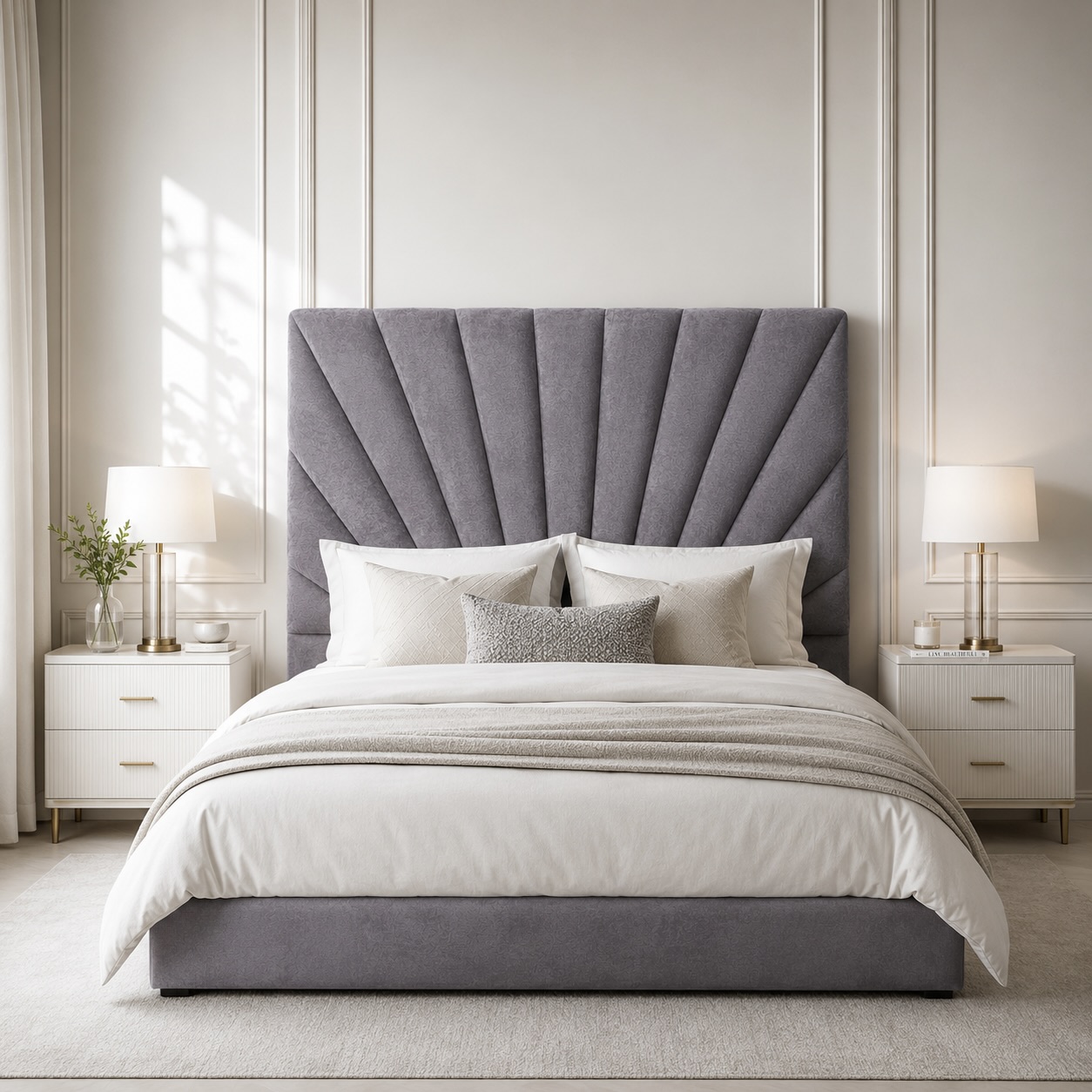 Queen Upholstered Headboard