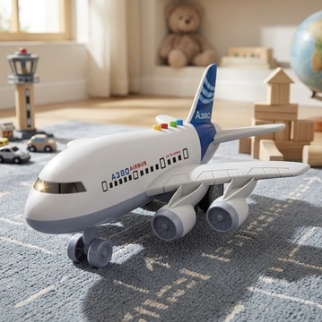Toy Airplane with Lights and Sounds