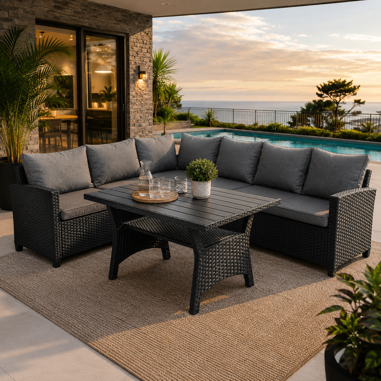 3-Piece Terrace Patio Set