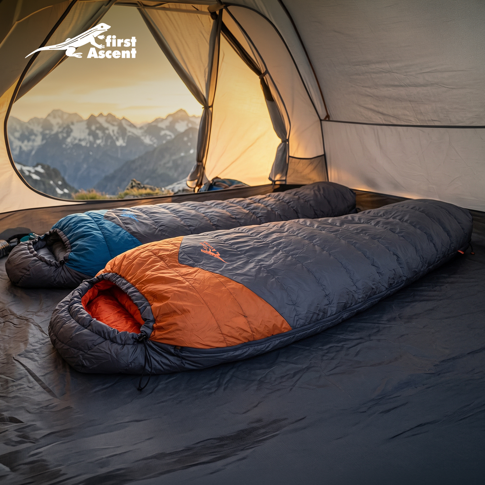 92/8 Goose Down Mummy Sleeping Bag