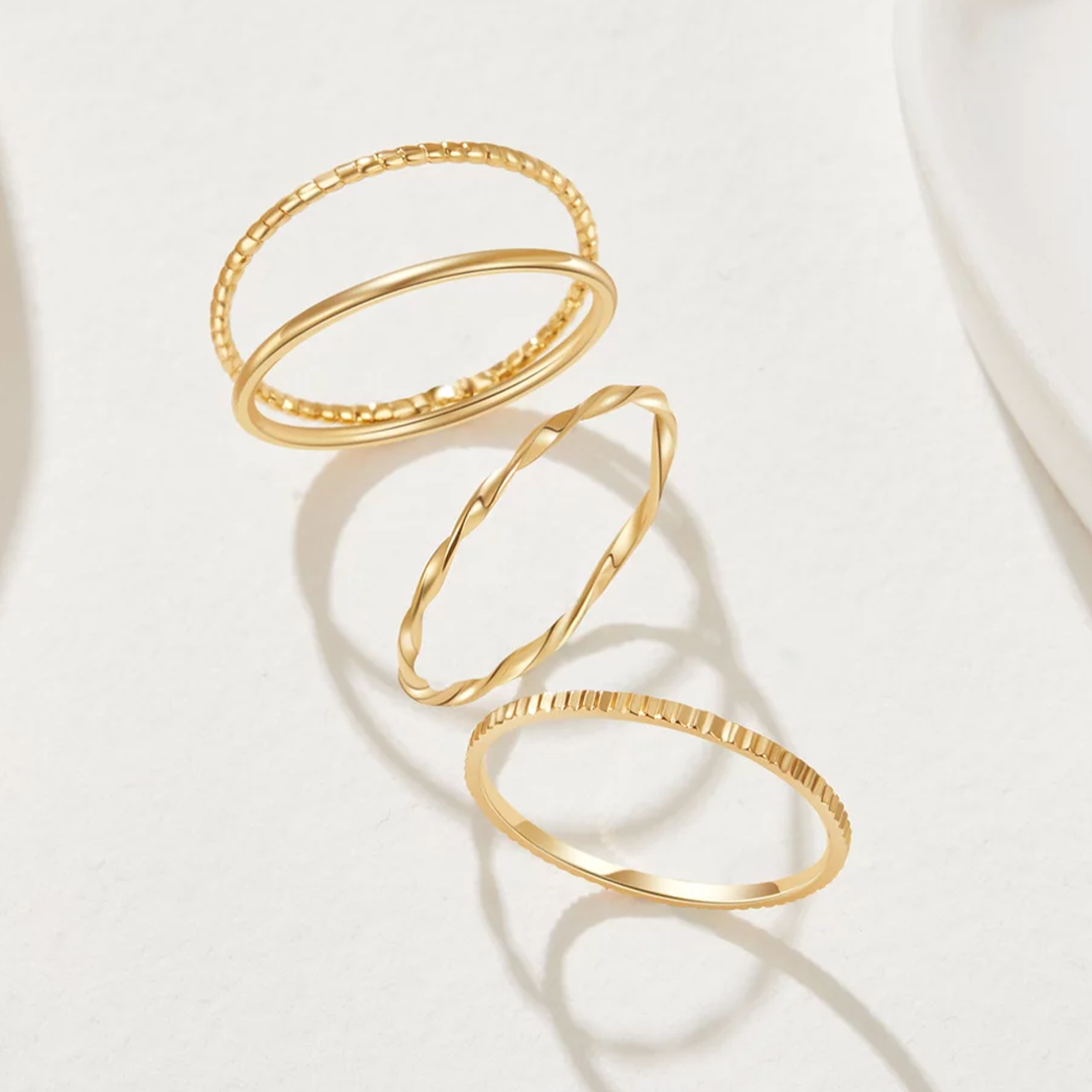 Illusion Stackable Ring Set