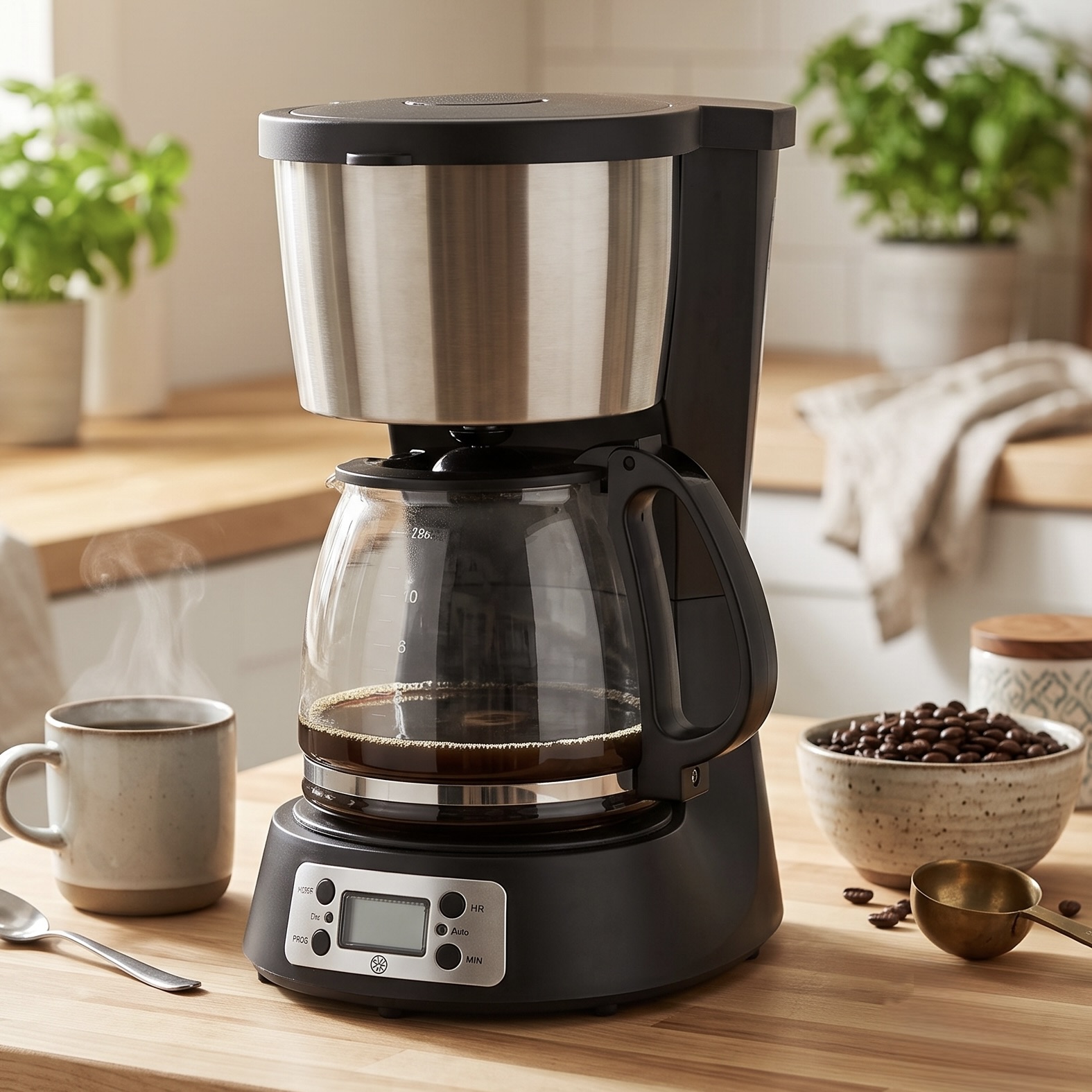 1.5L Seattle Filter Coffee Maker (Model: 29801A)