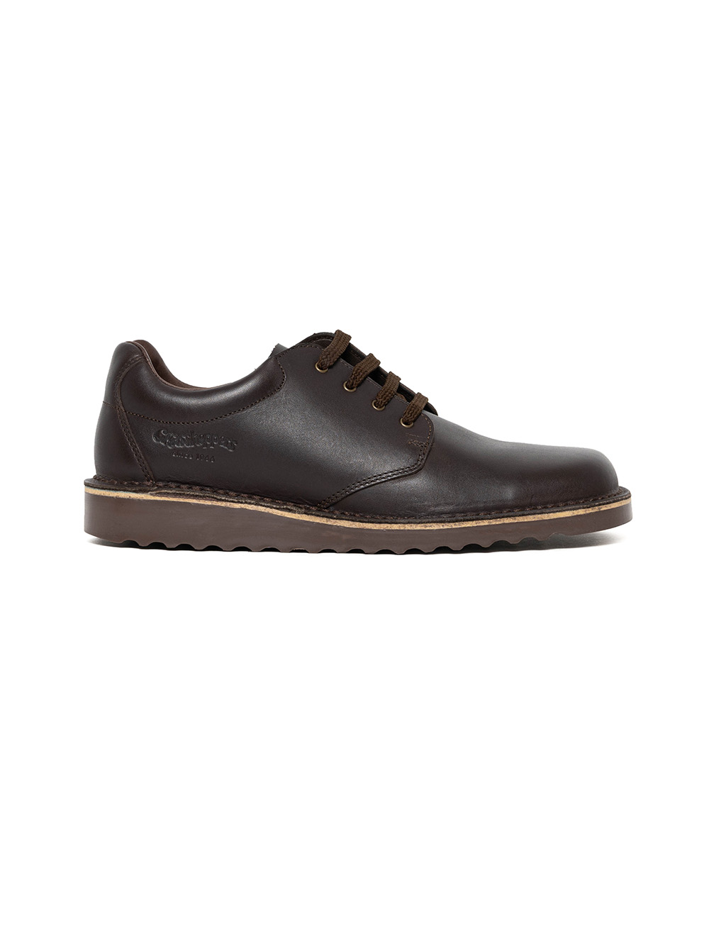 Men's Brown Genuine Leather Ajay Lace Up Shoes