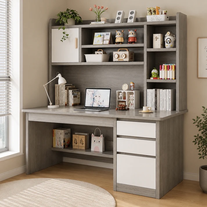 Grey Oak & White