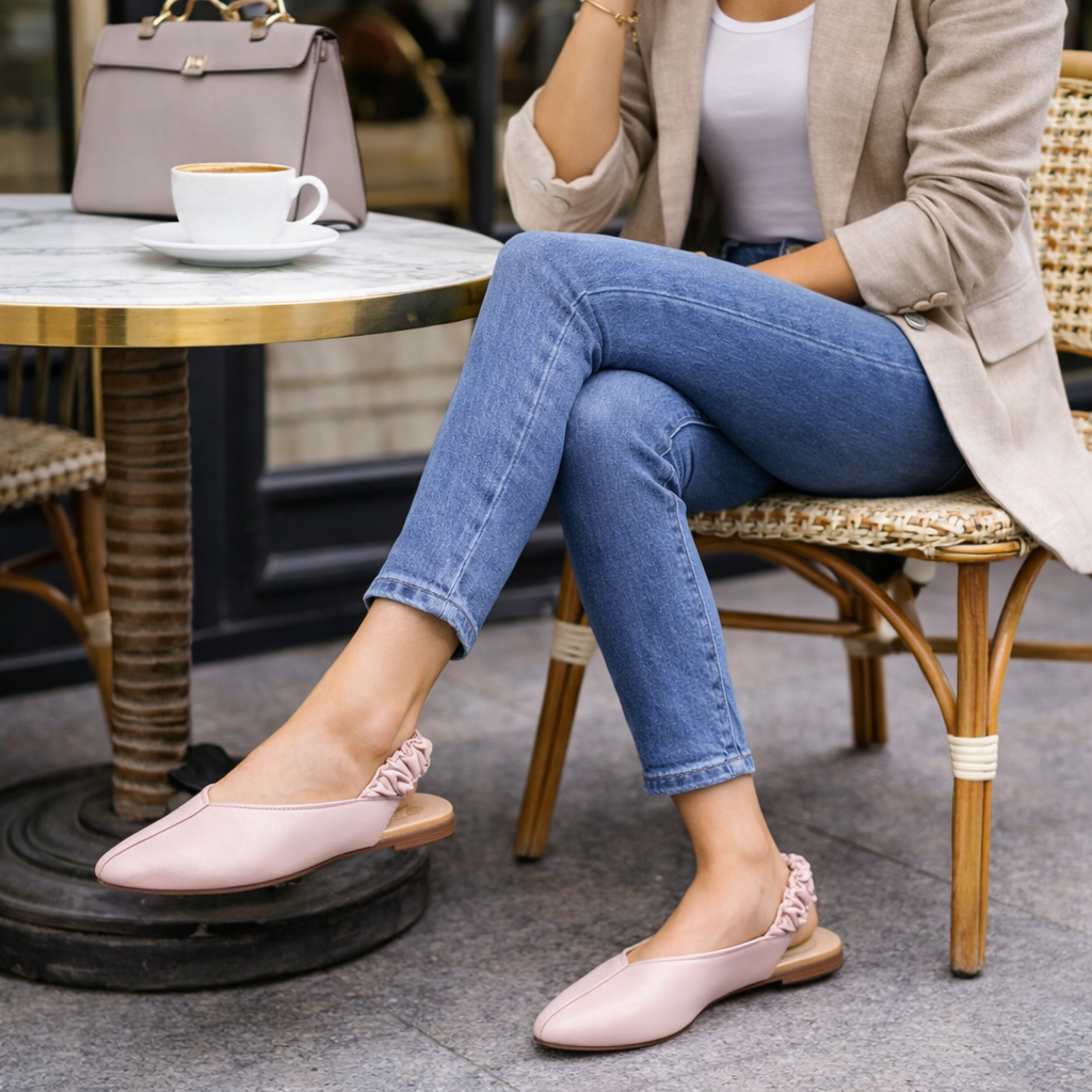 Ladies Genuine Leather Madalee Pumps