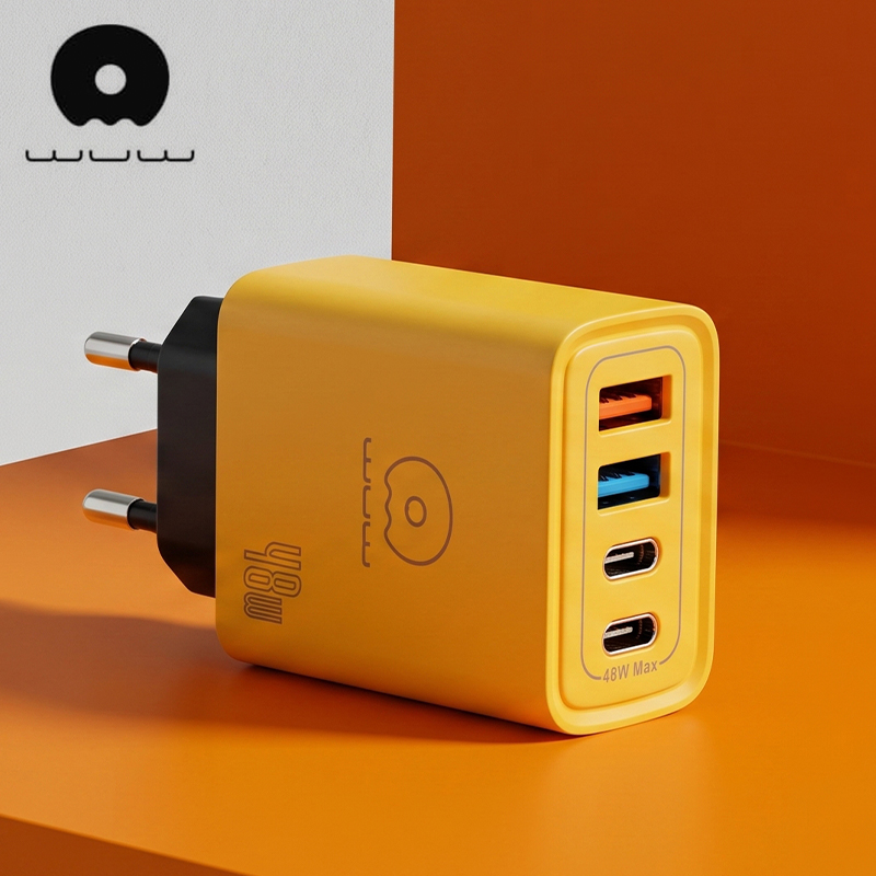 48W Multi-Port Fast Charging Block