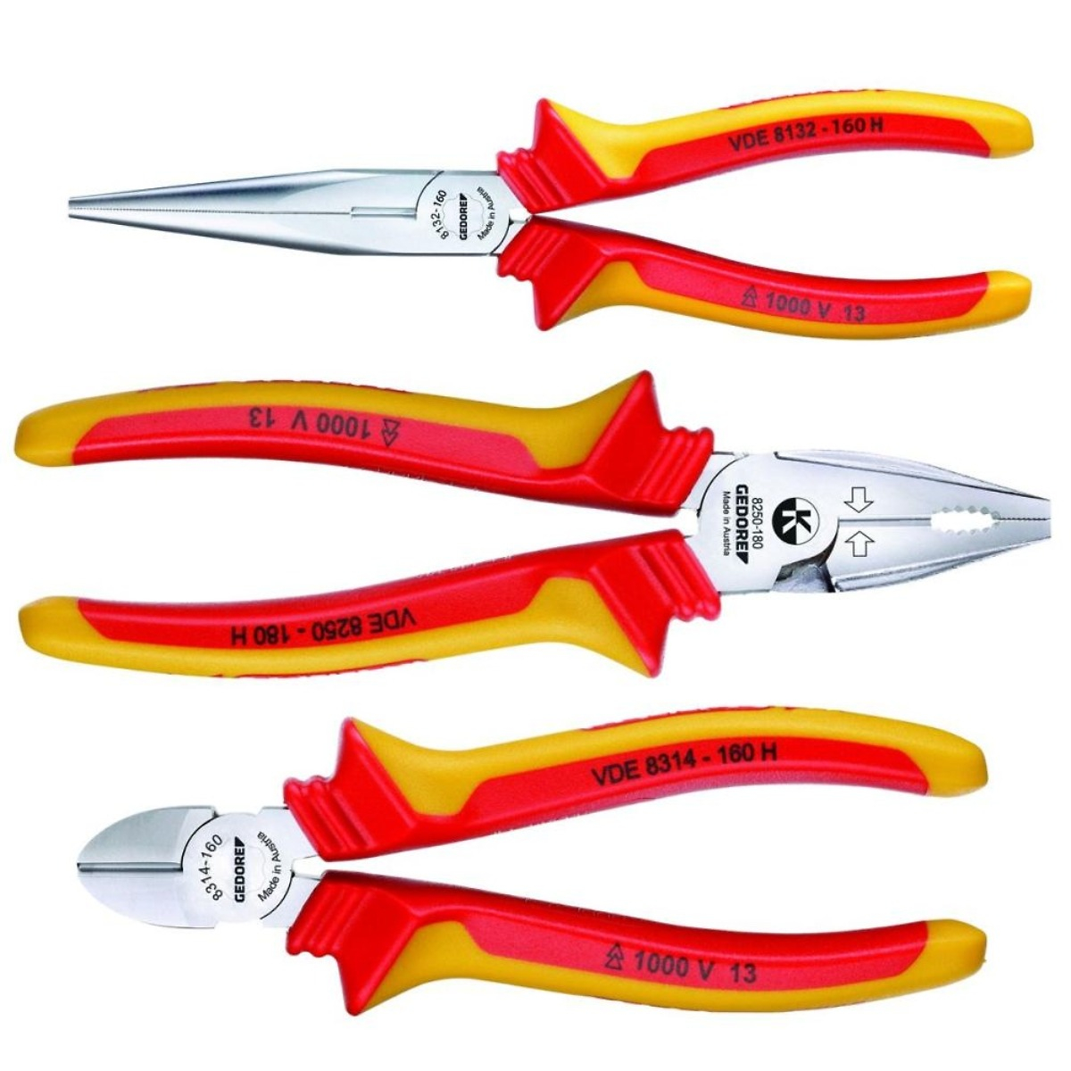 3-Piece Plier Set