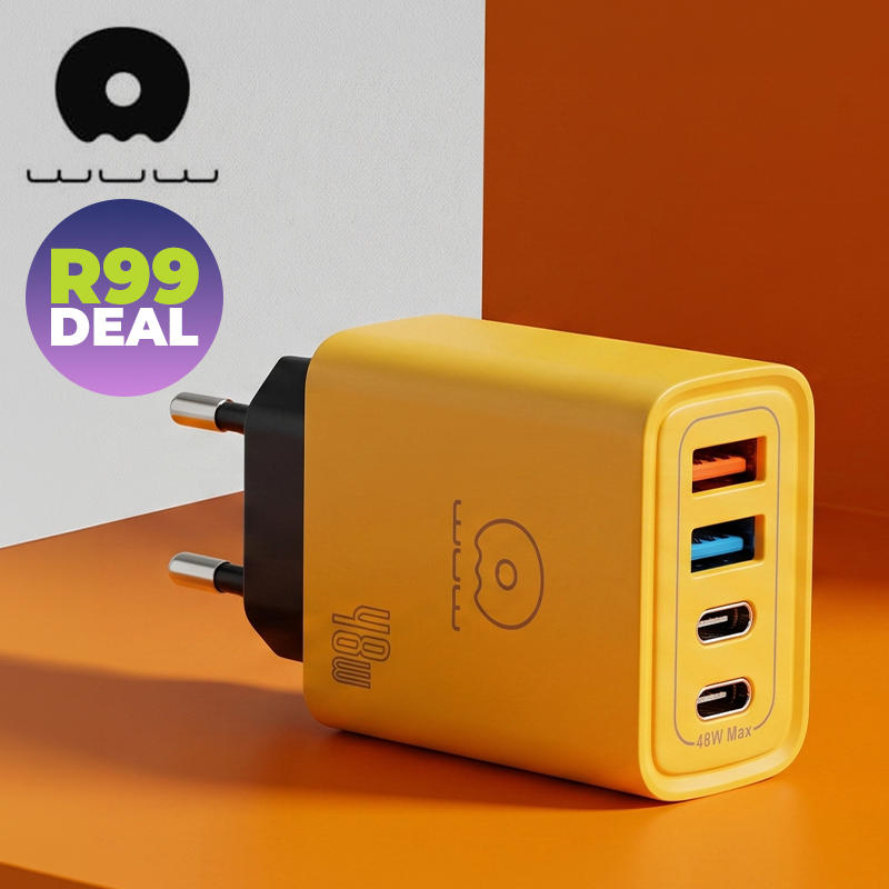 48W Multi-Port Fast Charging Block